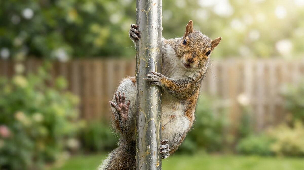 protégez vos mangeoires des écureuils et rats grâce à cet ingrédient naturel de cuisine qui les éloigne sans déranger les oiseaux.