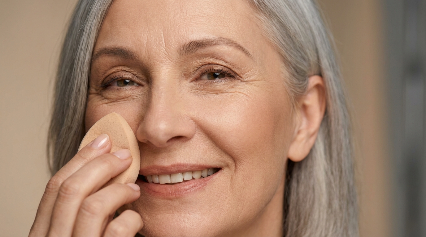 découvrez le secret incontournable qu'une maquilleuse applique toujours pour un maquillage invisible et naturel après 55 ans, révélant une beauté mature et élégante.