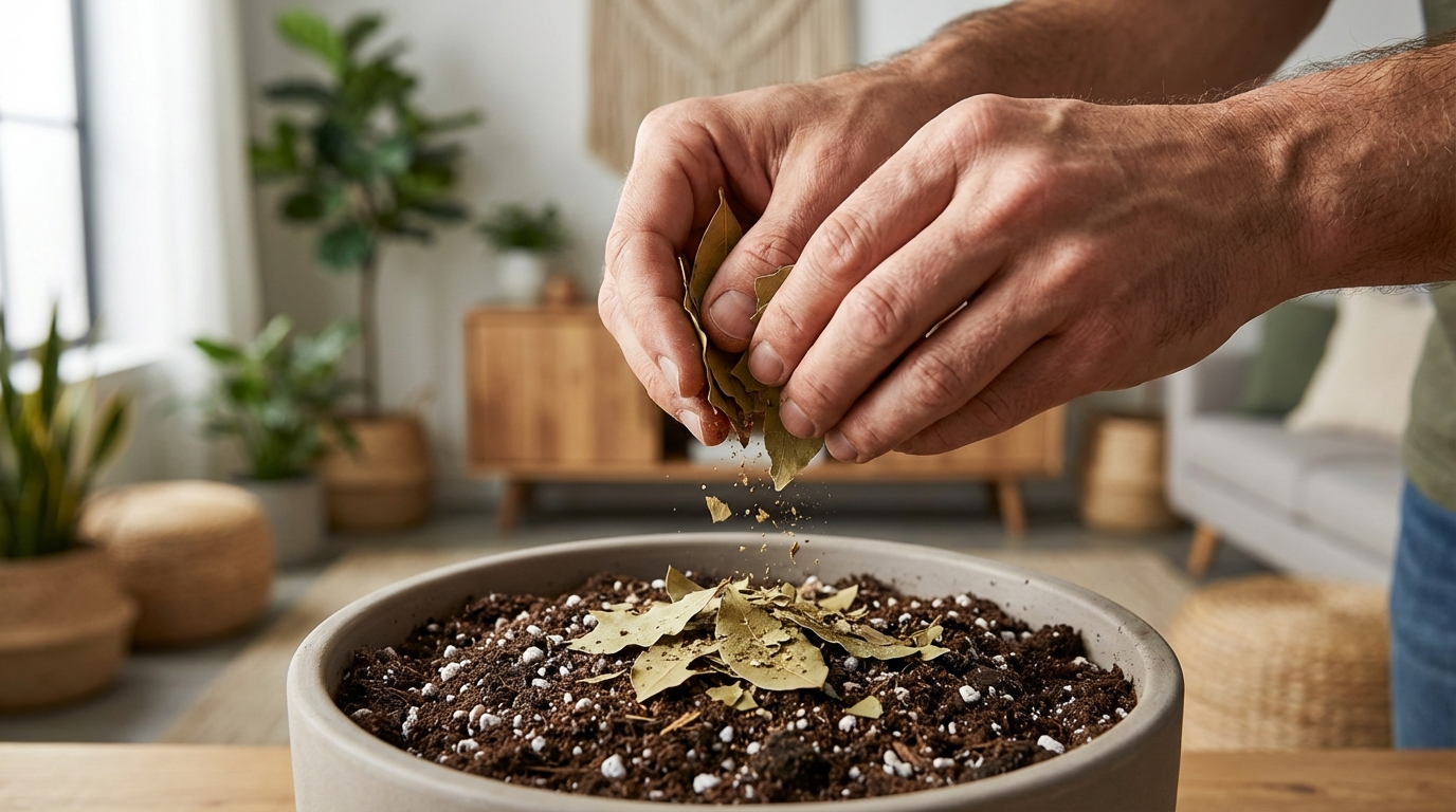 ne jette pas les feuilles de laurier sèches, découvre comment les réutiliser efficacement pour nourrir et protéger tes plantes. astuces naturelles pour un jardin sain et économique.