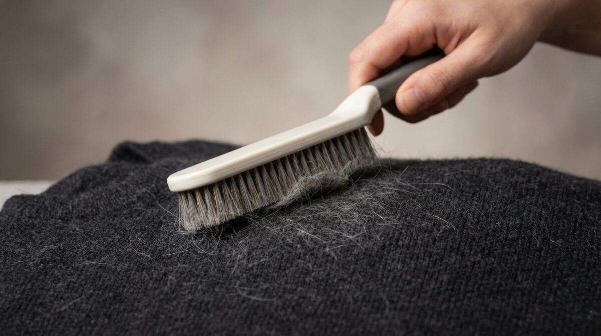 découvrez une astuce simple et efficace pour retirer poils et peluches de vos vêtements sans les abîmer, et retrouvez des tissus impeccables en un rien de temps.