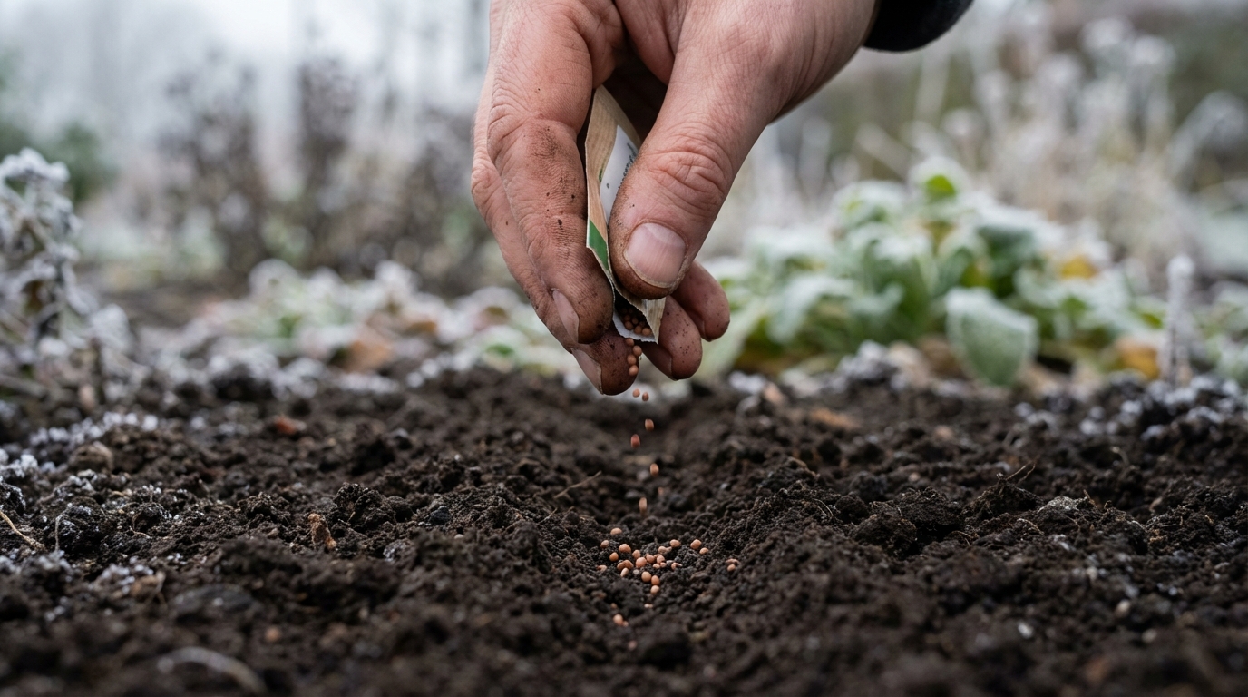 découvrez pourquoi semer des pois, des fèves et des radis avant janvier est un geste hivernal qui double vos récoltes au printemps et optimise votre potager.