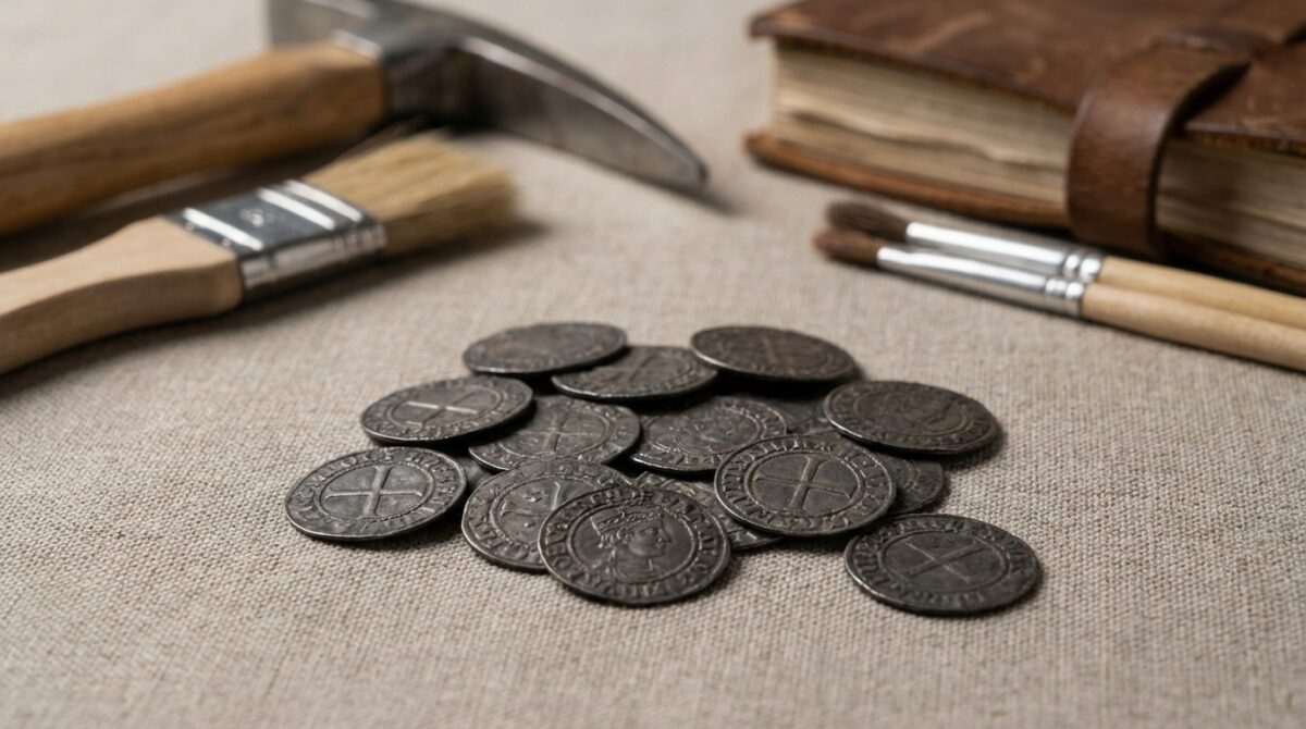 un trésor en argent du xie siècle a été découvert enfoui dans une centrale nucléaire, révélant un incroyable témoignage historique mêlant patrimoine ancien et modernité.