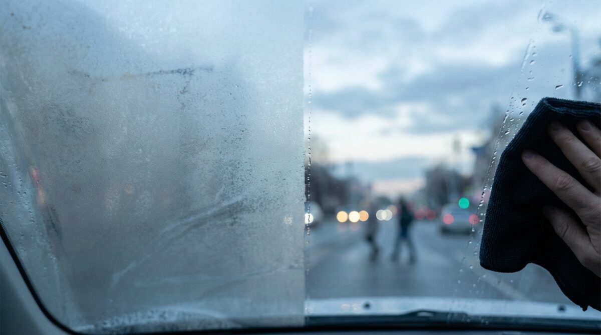 découvrez comment un simple produit de salle de bain que vous possédez déjà peut éliminer la buée sur votre pare-brise et améliorer votre sécurité au volant cet hiver.