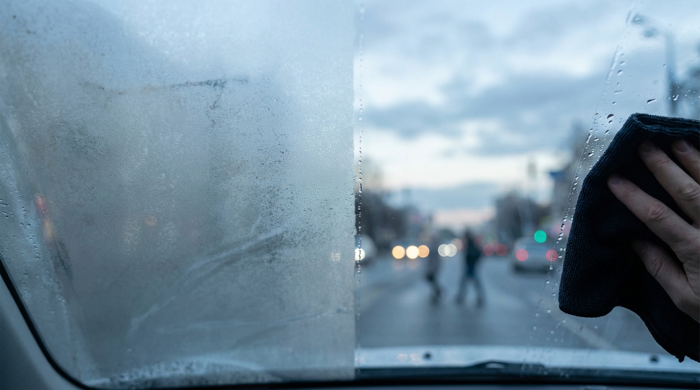 découvrez comment un simple produit de salle de bain que vous possédez déjà peut éliminer la buée sur votre pare-brise et améliorer votre sécurité au volant cet hiver.