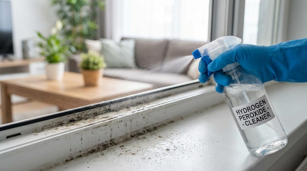 découvrez ce produit de l’armoire à pharmacie qui nettoie efficacement les cadres de fenêtres sales ou moisis, surpassant le vinaigre et le bicarbonate pour une maison propre et saine.