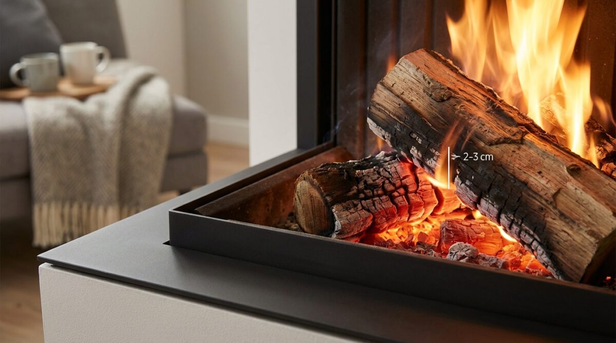 découvrez un geste simple et efficace pour doubler la durée de combustion de vos bûches de bois et optimiser votre chauffage au bois.