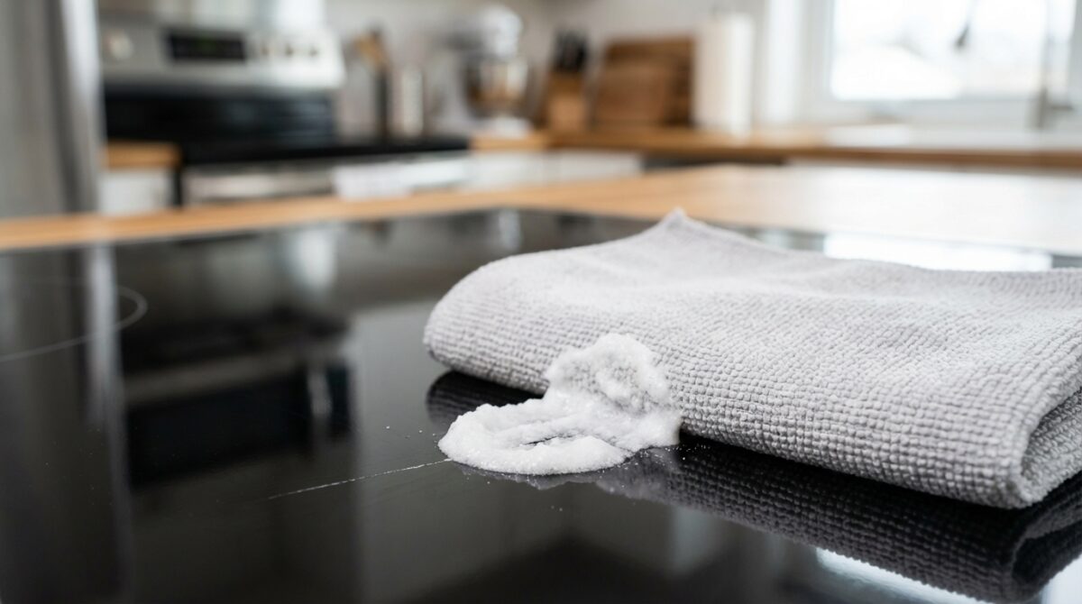 découvrez un mélange maison efficace pour nettoyer votre plaque vitrocéramique rayée en seulement 5 minutes, sans dépenser un centime. essayez cette astuce simple et rapide pour retrouver une surface comme neuve.