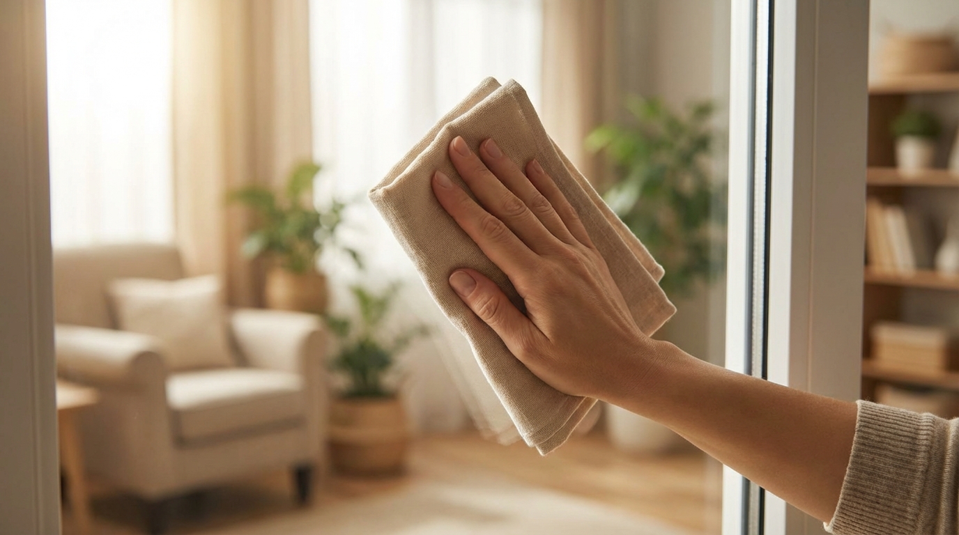 découvrez une astuce simple et efficace pour des vitres impeccables sans utiliser de produits chimiques, grâce à un objet courant de votre cuisine. résultat garanti en quelques minutes !